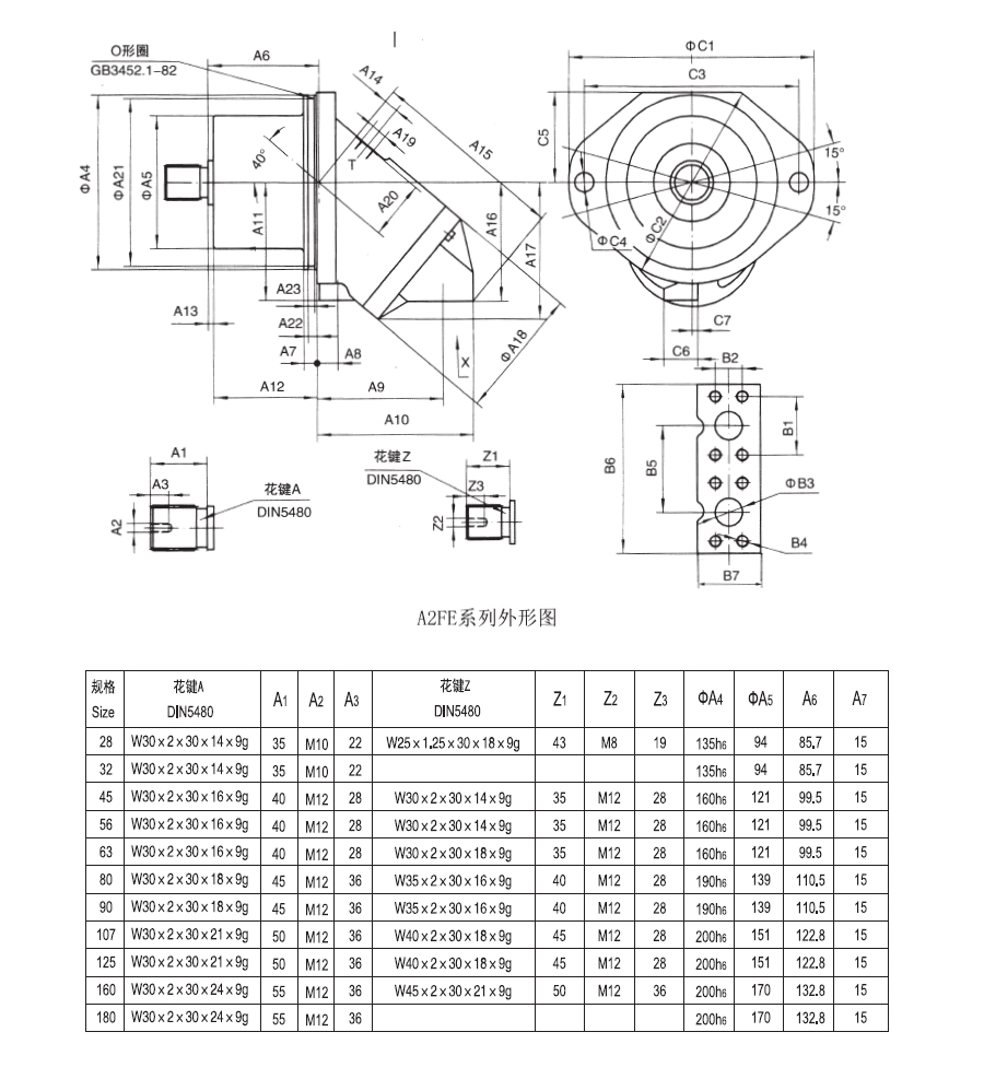 A2F6.0定量柱塞馬達